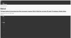 Desktop Screenshot of poloplus10.com