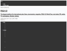 Tablet Screenshot of poloplus10.com